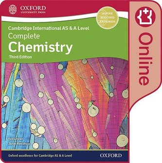 Cambridge International AS & A Level Complete Chemistry Enhanced Online Student Book. Digital Licence Key