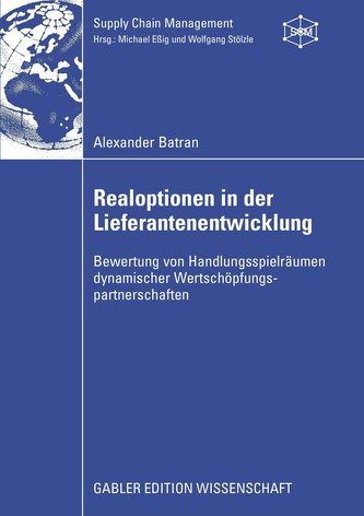 Realoptionen in der Lieferantenabwicklung