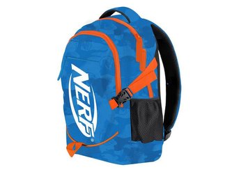Batoh školní HASBRO BRONCO NERF modro-oranžový