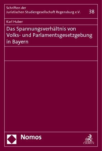 Das Spannungsverhältnis von Volks- und Parlamentsgesetzgebung in Bayern