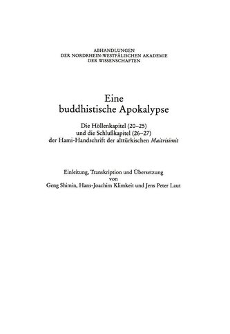 Eine Buddhistische Apokalypse