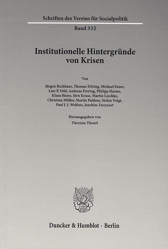 Institutionelle Hintergründe von Krisen