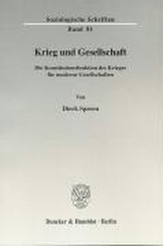 Krieg und Gesellschaft