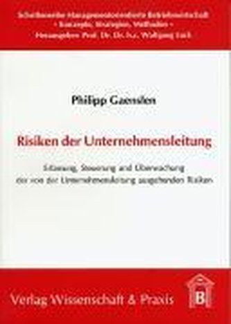 Risiken der Unternehmensleitung