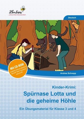 Kinder-Krimi: Spürnase Lotta und die geheime Höhle (Set)
