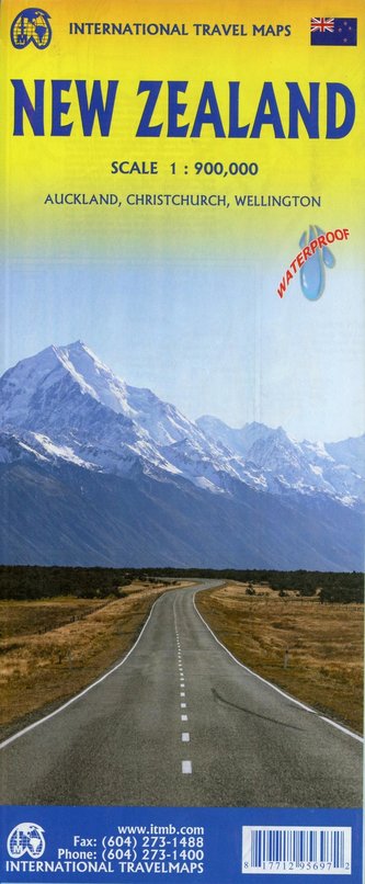 New Zealand 1:900 000 New Zealand 1:900 000