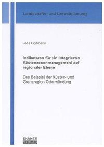 Indikatoren für ein Integriertes Küstenzonenmanagement auf regionaler Ebene