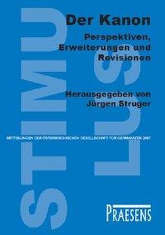 Der Kanon - Perspektiven, Erweiterungen und Revisionen