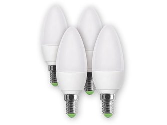 Žárovka LED E14  4x5W C37 bílá teplá RETLUX REL 16