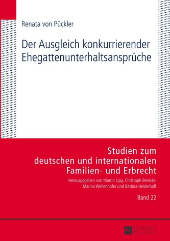 Der Ausgleich konkurrierender Ehegattenunterhaltsansprüche