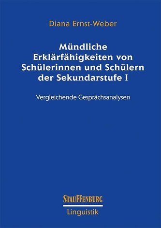 Mündliche Erklärfähigkeiten von Schülerinnen und Schülern der Sekundarstufe I