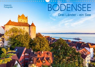 BODENSEE  Drei Länder - ein See (Wandkalender 2021 DIN A3 quer)