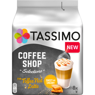 Náplň TASSIMO TASSIMO TOFFEE NUT LATTE