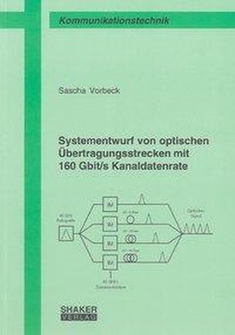 Systementwurf von optischen Übertragungsstrecken mit 160 Gbit/s Kanaldatenrate