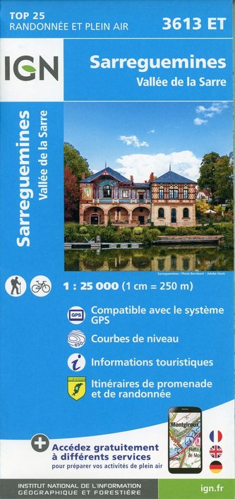 Sarreguemines-Vallée de la Sarre 1:25 000 Sarreguemines-Vallée de la Sarre 1:25 000