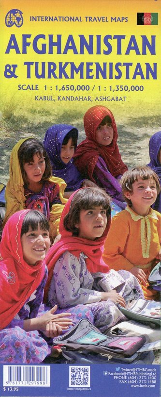 Afghanistan & Turkmenistan 1:1 650 000