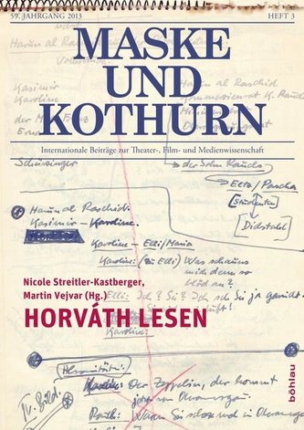 Maske und Kothurn 2013/3. Horváth lesen
