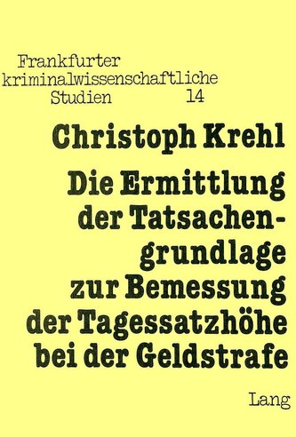 Die Ermittlung der Tatsachengrundlage zur Bemessung der Tagessatzhöhe bei der Geldstrafe