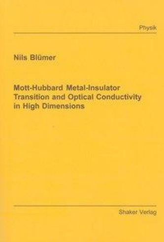 Mott-Hubbard Metal-Insulator Transition and Optical Conductivity in High Dimensions