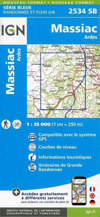 Massiac-Ardes 1:25 000 Massiac-Ardes 1:25 000