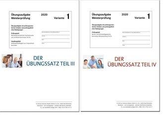 Die Übungssätze Teile III + IV - Variante 1