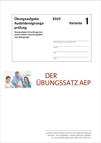 Die Übungssätze Ausbildereignungsprüfung Variante 1