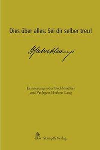 Dies über alles: Sei dir selber treu!