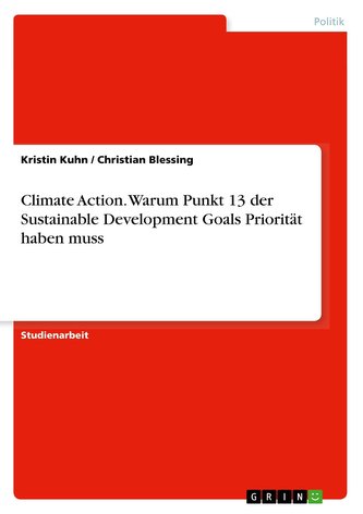 Climate Action. Warum Punkt 13 der Sustainable Development Goals Priorität haben muss