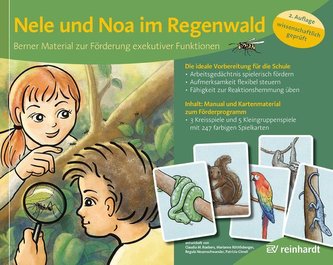 Nele und Noa im Regenwald