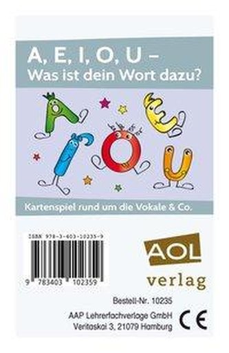 A, E, I, O, U - Was ist dein Wort dazu?