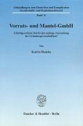 Vorrats- und Mantel-GmbH