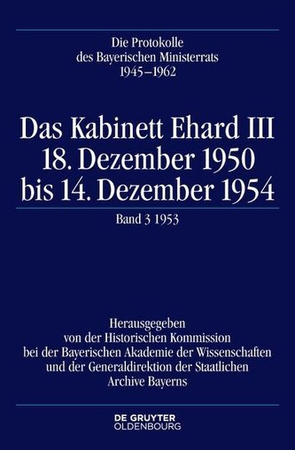 Das Kabinett Ehard III Das Kabinett Ehard III