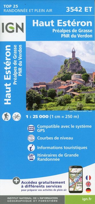Haut-Esteron.Prealpes De Grasse.Pnr Du Verdon 1:25 000 Haut-Esteron.Prealpes De Grasse.Pnr Du Verdon 1:25 000