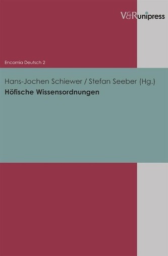 Höfische Wissensordnungen