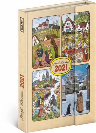 Týdenní magnetický diář Josef Lada 2021