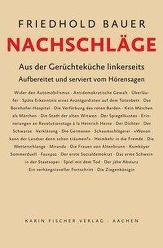 Nachschläge. Aus der Gerüchteküche linkerseits