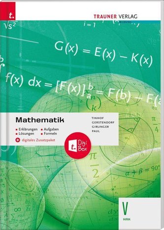 Mathematik V HAK + digitales Zusatzpaket - Erklärungen, Aufgaben, Lösungen, Formeln