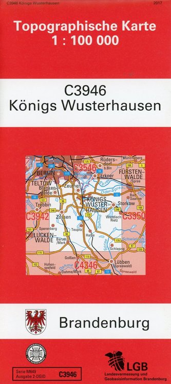 Königs Wusterhausen 1 : 100 000