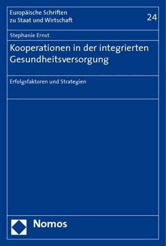 Kooperationen in der integrierten Gesundheitsversorgung Kooperationen in der integrierten Gesundheitsversorgung