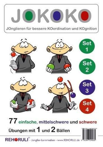 JOKOKO-DIN A5-Karten - SET 1+2+3+4 (DIN A5 Karten)