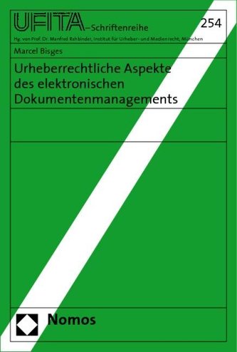 Urheberrechtliche Aspekte des elektronischen Dokumentenmanagements