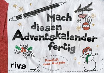 Mach diesen Adventskalender fertig Mach diesen Adventskalender fertig