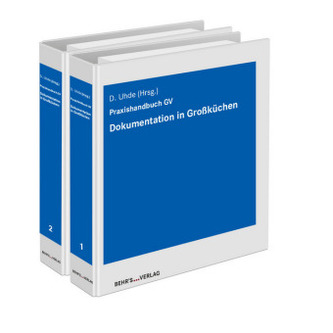 Dokumentation in Großküchen, m. CD-ROM u. Jahrbuch zur Fortsetzung