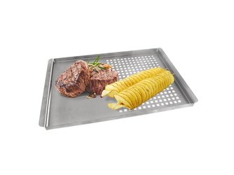 Plech grilovací ORION 40x26x1.5cm nerez