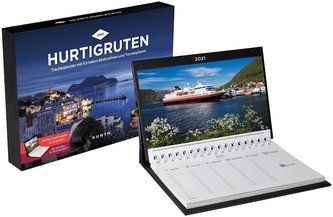 Hurtigruten Tischkalender 2021