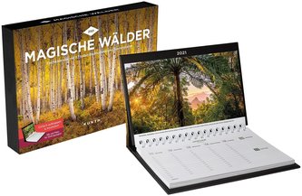 Magische Wälder Tischkalender 2021