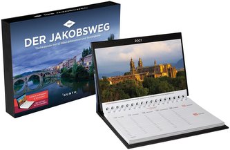 Der Jakobsweg Tischkalender 2021