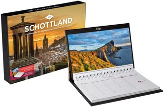 Schottland Tischkalender 2021