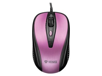 Myš drátová YENKEE YMS 1025PK Quito růžová