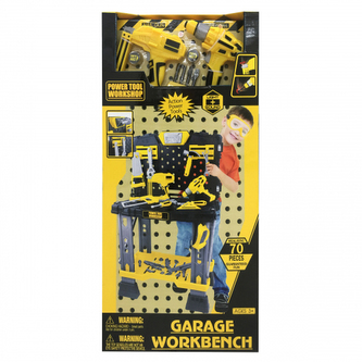 Dětský pracovní stůl G21 DELUXE TOOLS s nářadím
